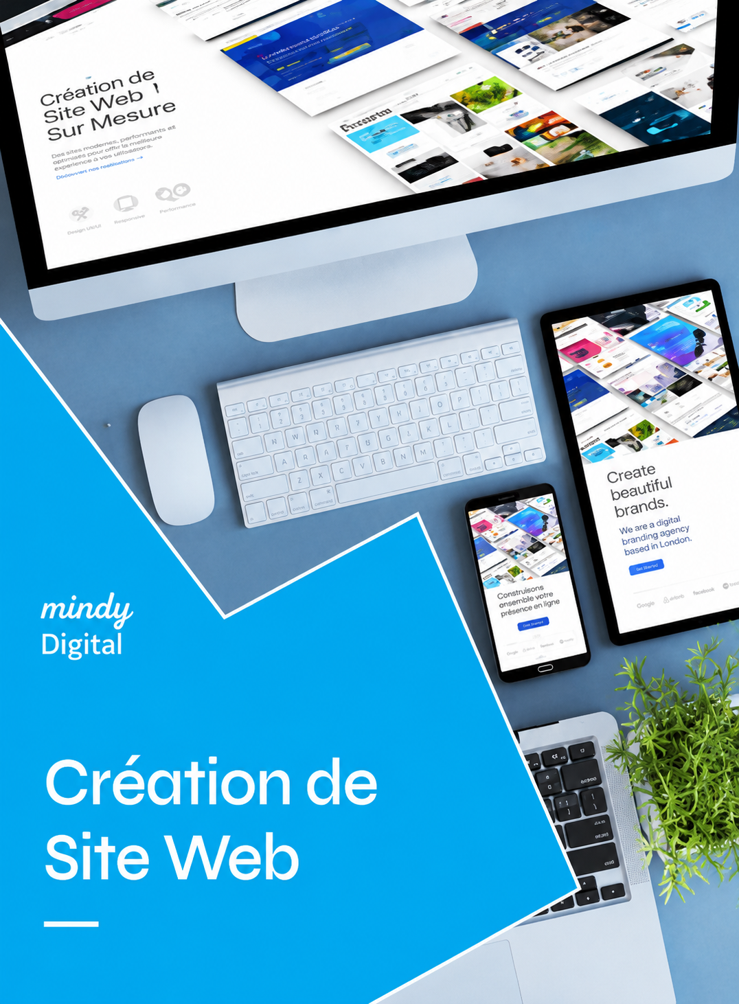 Création de <br>Site Web
