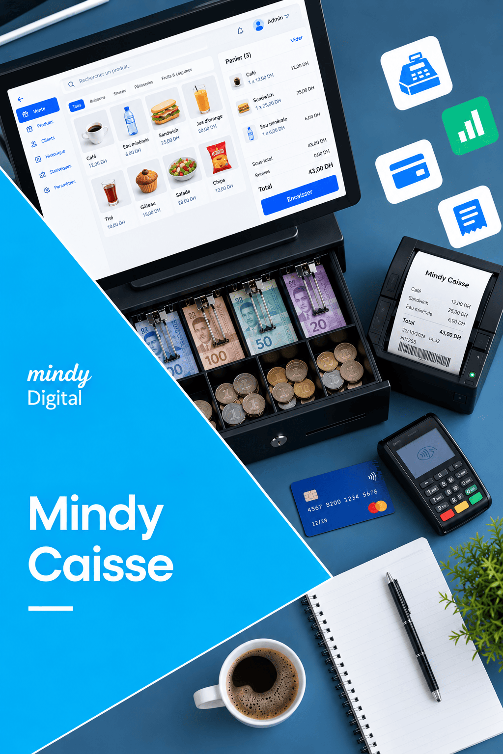 Mindy <br>Caisse