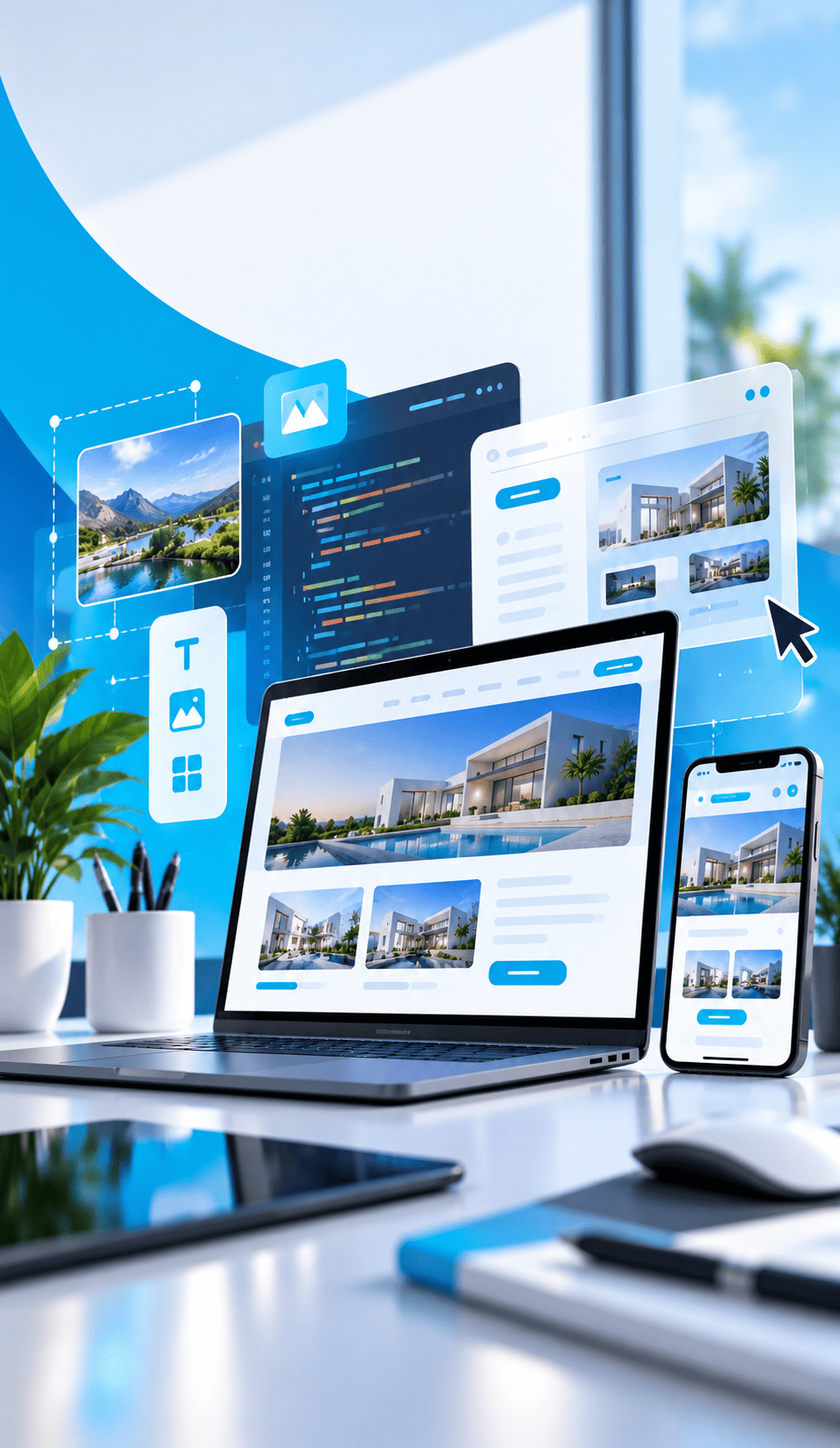 Création de <br>Site Web